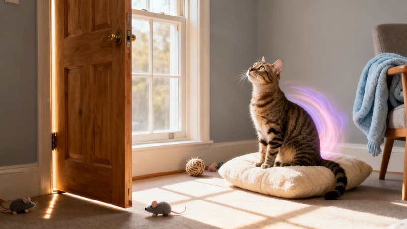 A Pet Psychic's Guide To Cat Separation Anxiety