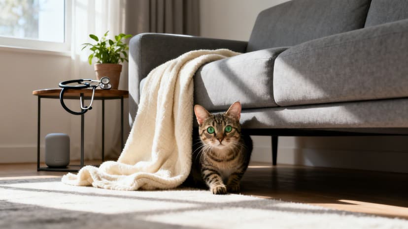 Why is my cat hiding: Causes, signs, and practical steps